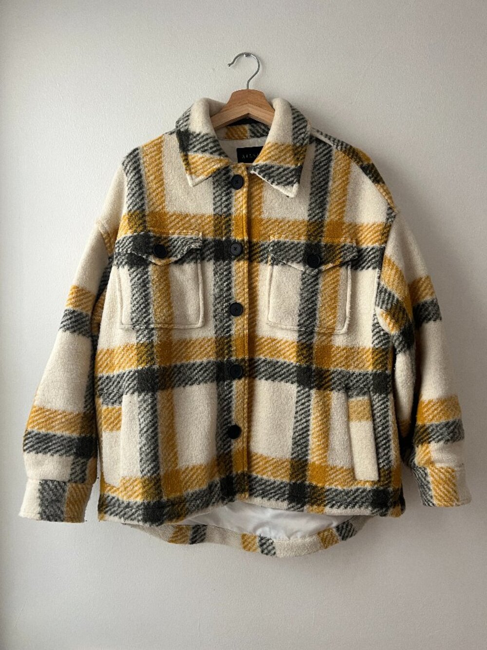 ALLSAINTS Fenix Check Jacket Womens 4